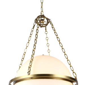 Люстра VISUAL COMFORT MODERN GLOBE LANTERN Small IN BRONZE CHC 2135BZ-WG