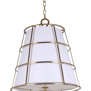 Люстра RCL5013-5AGB Hudson Valley 9816-AGB Savona Aged Brass Finish