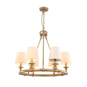 Люстра TC70603AGB Devon Round Chandelier, Williams Sonoma