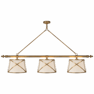 Люстра OC CHC 1482ABL Visual Comfort Grosvenor Linear Triple Pendant