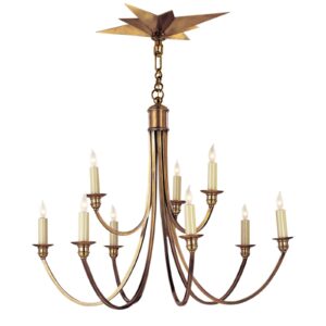 Потолочная люстра AC SC 5002HAB, состаренная латунь