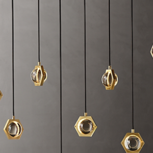 Люстра JC-10032095 BRZ Linerar Chandelier Eclatant RH