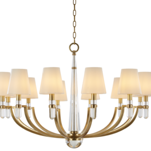 Люстра JC HVL989-12-PN-WS Hudson Valley Dayton