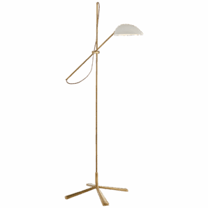 Торшер  VISUAL COMFORT Graphic Floor Lamp AERIN  ARN 1501HAB-WHT