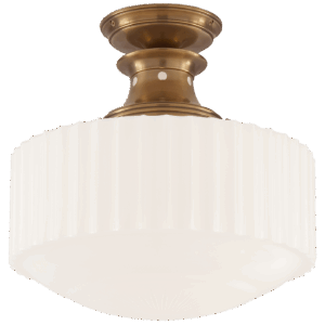 Накладной  светильник VISUAL COMFORT Milton Road Flush Mount  THOMAS O'BRIEN  TOB5150