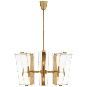 Люстра VISUAL COMFORT ARN 5310HAB-CG Alpine Medium Chandelier AERIN