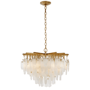 Люстра VISUAL COMFORT Cora Small Waterfall Chandelier CHAPMAN & MYERS CHC 5910AB-ALB