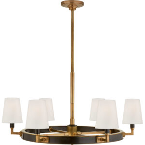 Люстра VISUAL COMFORT Watson Medium Ring Chandelier Thomas O'Brien TOB 5281BZ/HAB-L
