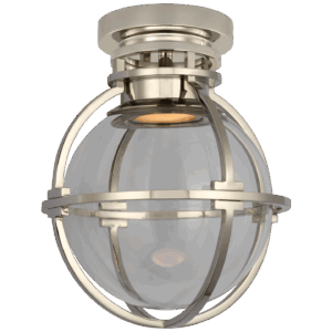 Накладной светильник Gracie 10" Captured Globe Flush Mount CHAPMAN & MYERS CHD 2481PN-CG