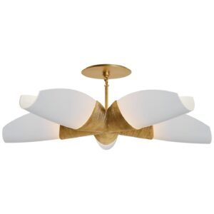 Люстра VISUAL COMFORT Utopia Medium 5 Arm Chandelier KELLY WEARSTLER KW5036