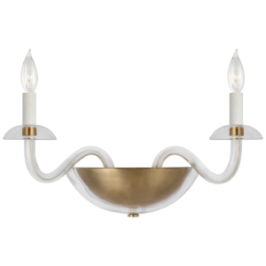 Бра VISUAL COMFORT Brigitte Small Double Sconce DESIGNER PALOMA CONTRERAS PCD 2020CG/PN
