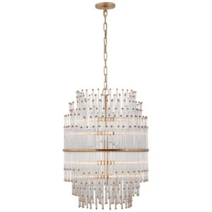 Люстра VISUAL COMFORT Mia Medium Barrel Chandelier DESIGNER JOHN ROSSELLI SR5114HAB-CG