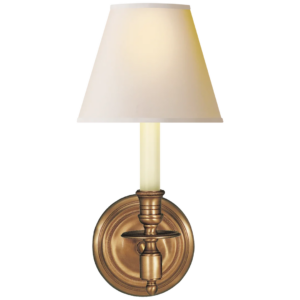 Бра VISUAL COMFORT French Single Sconce STUDIO VC S 2110HAB-NP