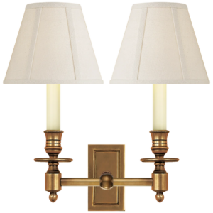 Бра VISUAL COMFORT French Double Library Sconce STUDIO VC S 2212HAB-NP