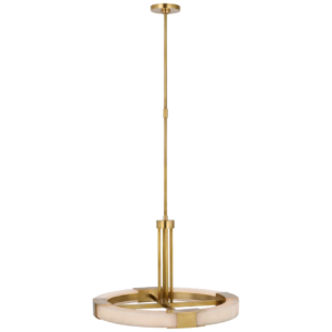 Люстра VISUAL COMFORT Covet Medium Ring Chandelier KELLY WEARSTLER KW 5138AB/ALB