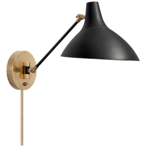 Светильник настенный AERIN Charlton Wall Light VISUAL COMFORT ARN 2006BLK