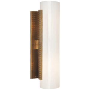 Светильник настенный KELLY WEARSTLER Precision Cylinder Sconce VISUAL COMFORT KW 2220AB-WG в Москве