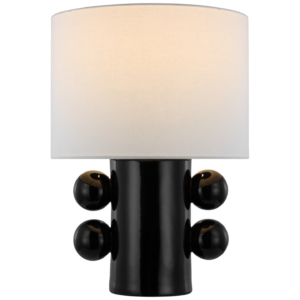 Tiglia Low Table Lamp KELLY WEARSTLER KW3686BLK-L