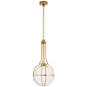 Gracie Medium Captured Globe Pendant CHAPMAN & MYERS CHC5478AB-CG