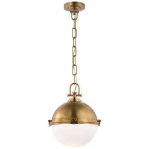 Adrian Large Globe Pendant  CHAPMAN & MYERS CHC5490AB-WG