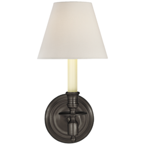 Бра VISUAL COMFORT French Single Sconce STUDIO VC S2110BZ-L2 оригинал