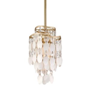 Люстра Dolce 109-41 Corbett Lighting gold leaf