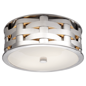 Ella Woven Small Flush Mount RALPH LAUREN RL4090PN-WG