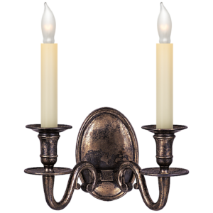 Grosvenor House Double Sconce CHAPMAN & MYERS CHD1139SN
