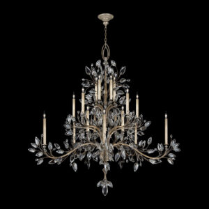 Fine Art Lamps Crystal Laurel 75″ Round Chandelier