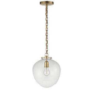 Katie Cylinder Pendant  Thomas O'Brien TOB5226HAB/G2-CG