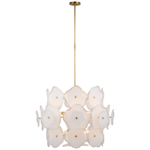 Leighton Large Barrel Chandelier KATE SPADE NEW YORK KS5067SB-CRE