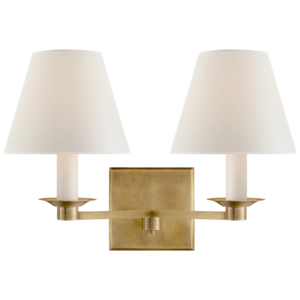 Evans Double Arm Sconce Ralph Lauren RL2007NB-P