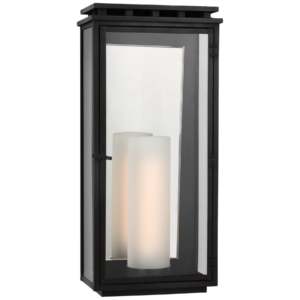 Cheshire Large 3/4 Wall Lantern Chapman & Myers CHO2606AI-CG