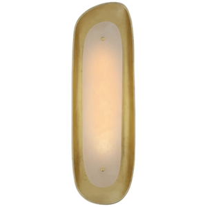 Samos Tall Sculpted Sconce AERIN ARN2922G-ALB