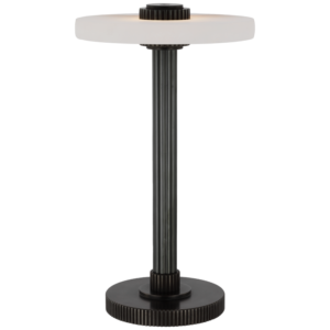 Aran 9" Rechargeable Accent Lamp Studio VC S3150BZ/ALB