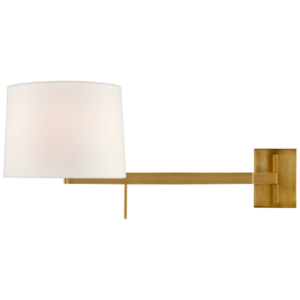 Sweep Medium Right Articulating Sconce Barbara Barry BBL2164SB-L