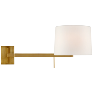 Sweep Medium Left Articulating Sconce Barbara Barry BBL2162SB-L