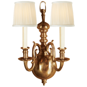 18th Century Two-Light Sconce Chapman & Myers CHD1116AB