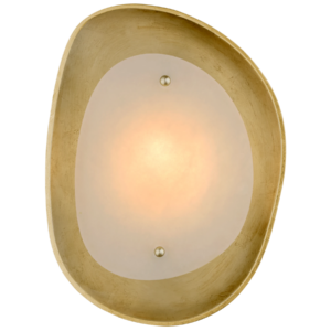 Samos Small Sculpted Sconce AERIN ARN2921G-ALB