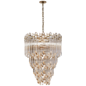 Adele Three-Tier Waterfall Chandelie Suzanne Kasle SK5423HAB-CA